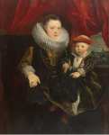 Dyck Anthony van Portrait of a Young Woman with a Child  - Hermitage